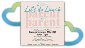 Pregnancy & Parenting Center - Let's do Lunch for support and learning parenting together.